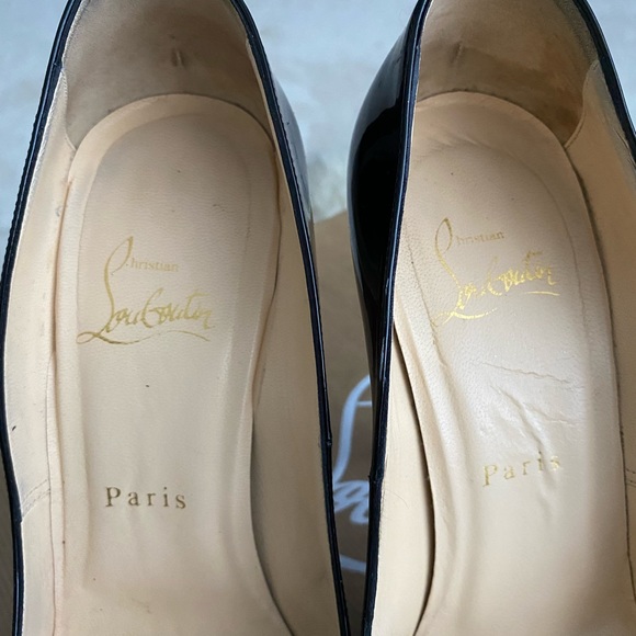 Bianca patent Christian Louboutins heels 7 price to sell ! - Picture 9 of 10